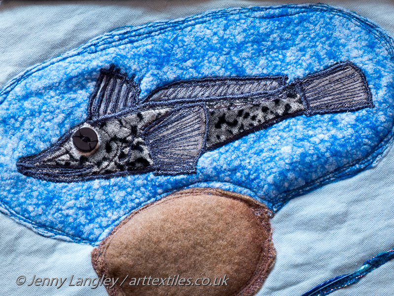 Icefish - largely endemic to Antarctica and is often found between small pebbles.  Its blood is white.