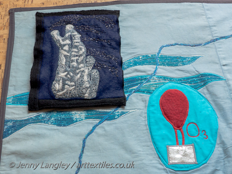 Patch with the discovery of ozone hole and hydrothermal vent with strong water currents.