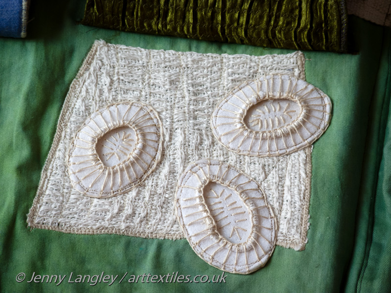 Chalk consists of plates of calcium carbonate called coccoliths which were made by algae.